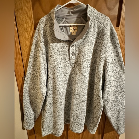 Redhead Gray Pullover Sweater - Picture 1 of 9